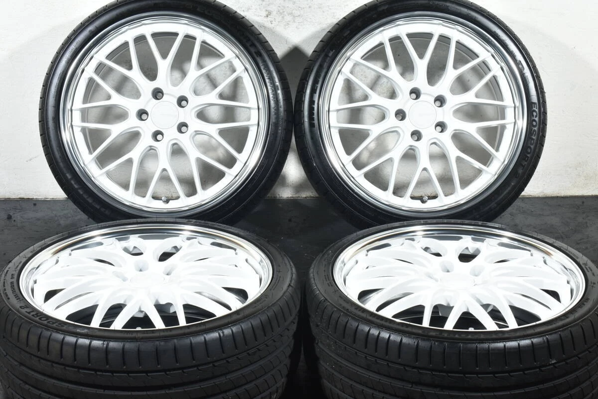 JDM WORK Gnosis HR201 HR1 19-inch PCD112 8J +46 IMPERIAL ECOSPORT2 235 No Tires