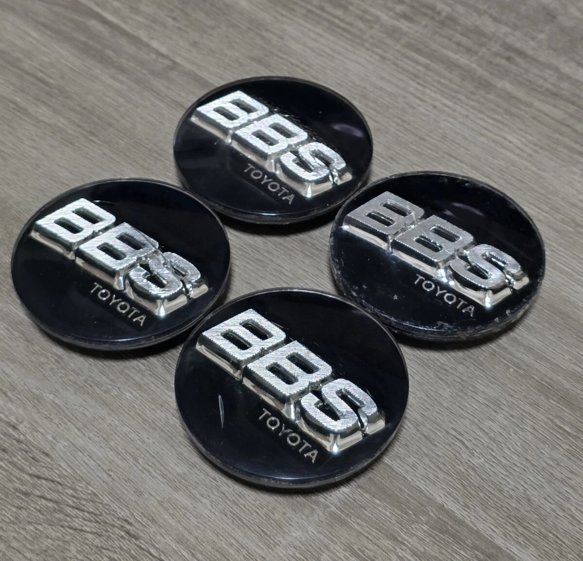 JDM Rare Toyota Genuine BBS Center Caps 70mm for RF LM RG-F RE-L RE-L2 No Tires - Image 6