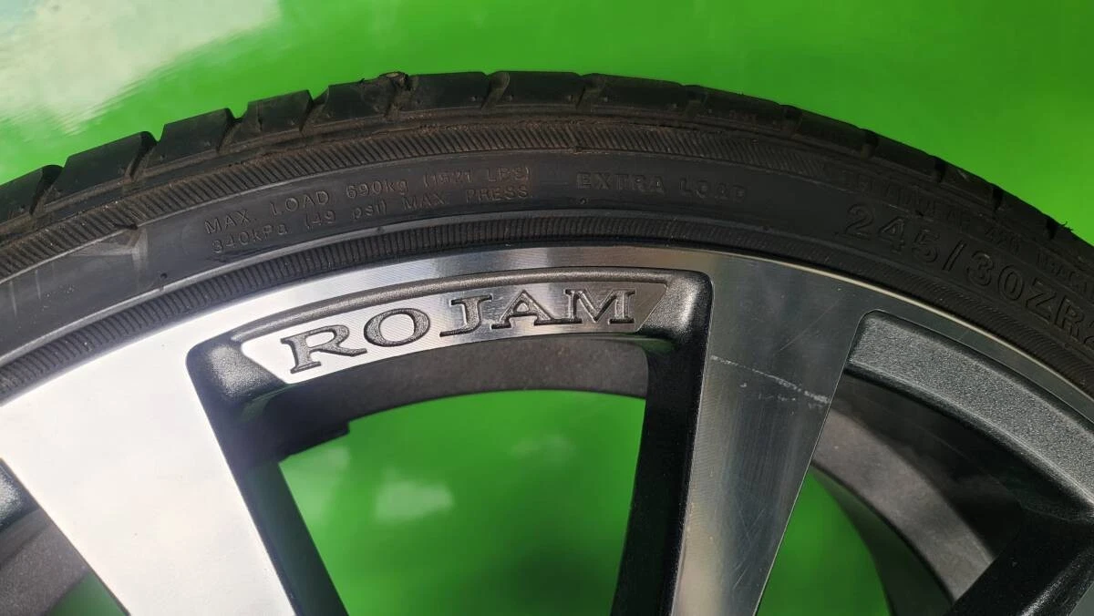 JDM ROJAM Slave 208.5J 245/30R20 95w XL Crown Royal Odyssey for Alphar No Tires - Image 6