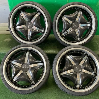 JDM Dolce 20 Aluminum Wheels 2048.5J OFF38 5H PCD120 for BMW 320i VA20 No Tires