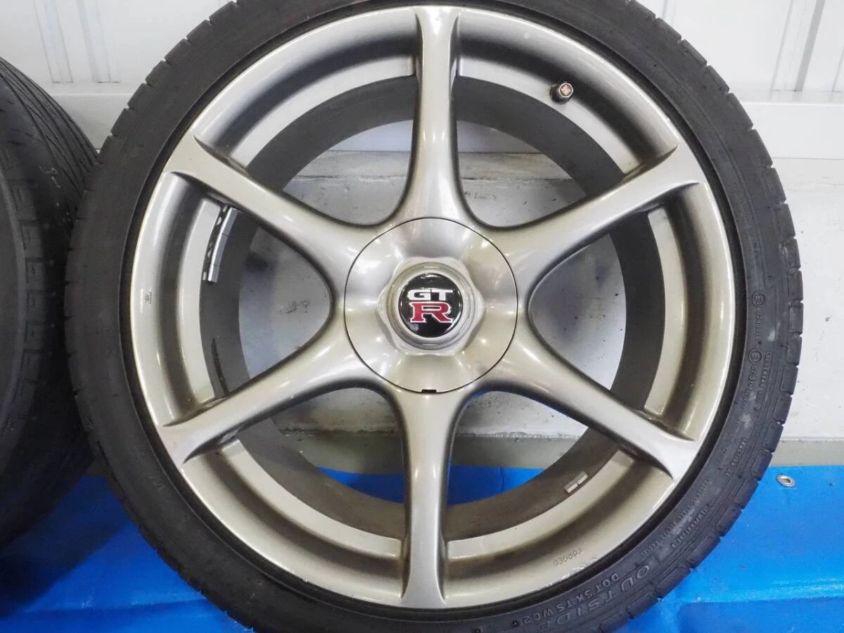 JDM BNR34 genuine wheels R34 GTR No Tires - Image 4