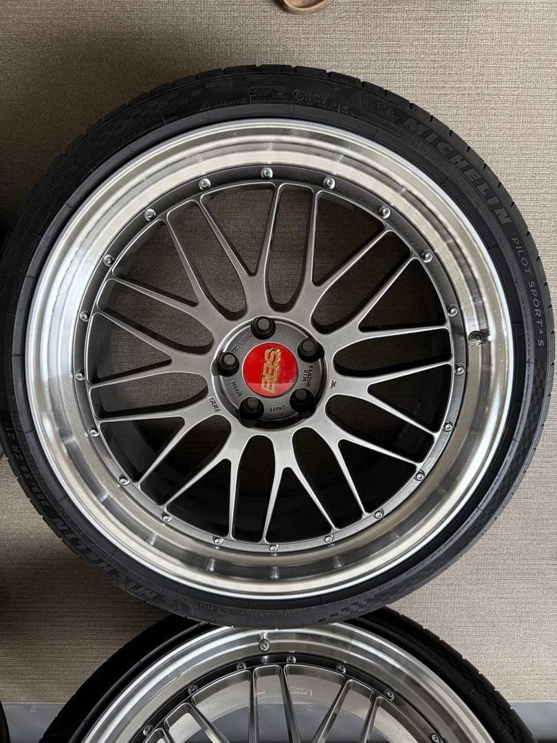 JDM BBS LM 405 DB-SLD 219.5J +35 5/114.3 No Tires - Image 2