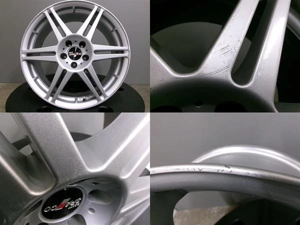 JDM 215/45R17 summer tires rare aftermarket aluminum wheels 175x100 bo No Tires - Image 6