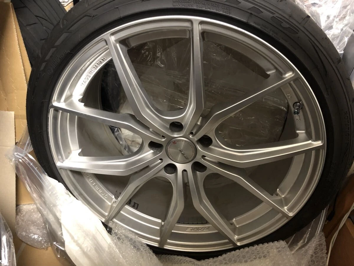 JDM 20-inch Rays Gra Village Gram Lights 57FXX 9j +45/9j +38 wheels an No Tires - Image 8