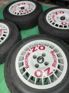 JDM OZ Racing Ruote 15x7J +45 4×114.3 4-Wheel Set (No Tires)