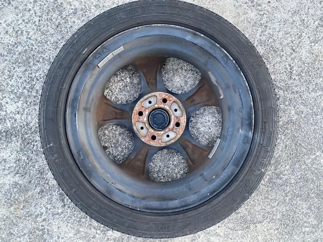 JDM WORK ROAR 4-Book Set Tires and Wheels 155/55R14 PCD100 No Tires - Image 5