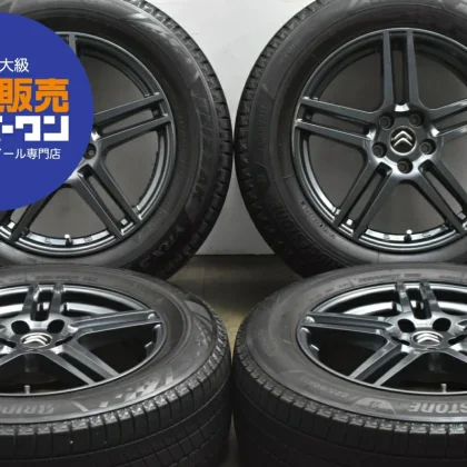 JDM Used Abe Shokai Euro Design EIGER Wheel Set 4-Pack 177.5J x 17 +45 No Tires