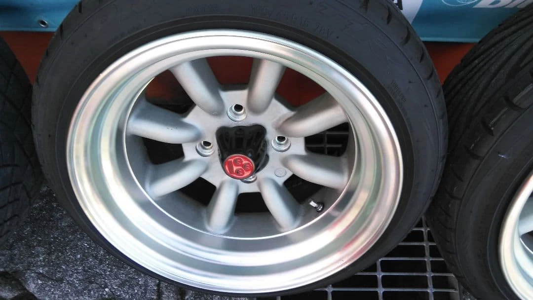 JDM Watanabe Wheel Rtype Natural Gold No Tires - Image 2