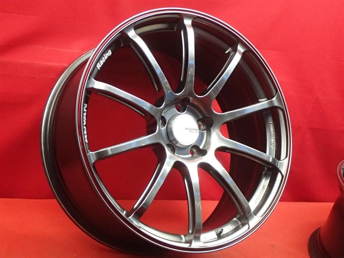 JDM Lightweight ADVAN Racing RSII Wheels 4-Bolt Pattern 208.5J-20 PCD1 No Tires - Image 2
