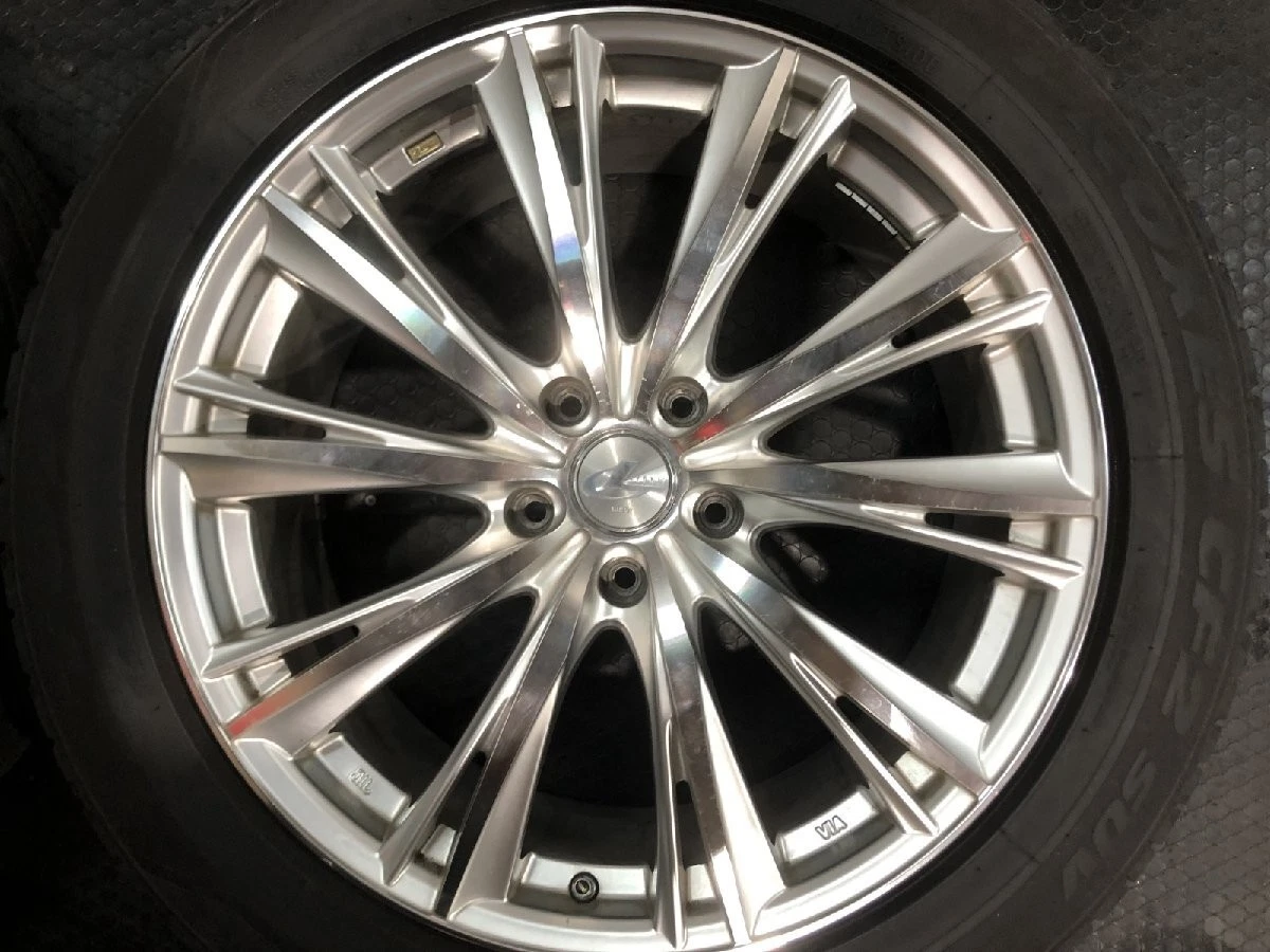 JDM TOYO PROXES CF2 SUV 225/55R19 Summer tires Weds LEONIS Leonis 198J No Tires - Image 5