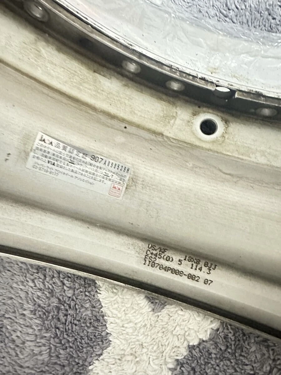 JDM Work VS-KF Rim Only for Rebarrel 188j+45 2-Book Set WORK No Tires - Image 5