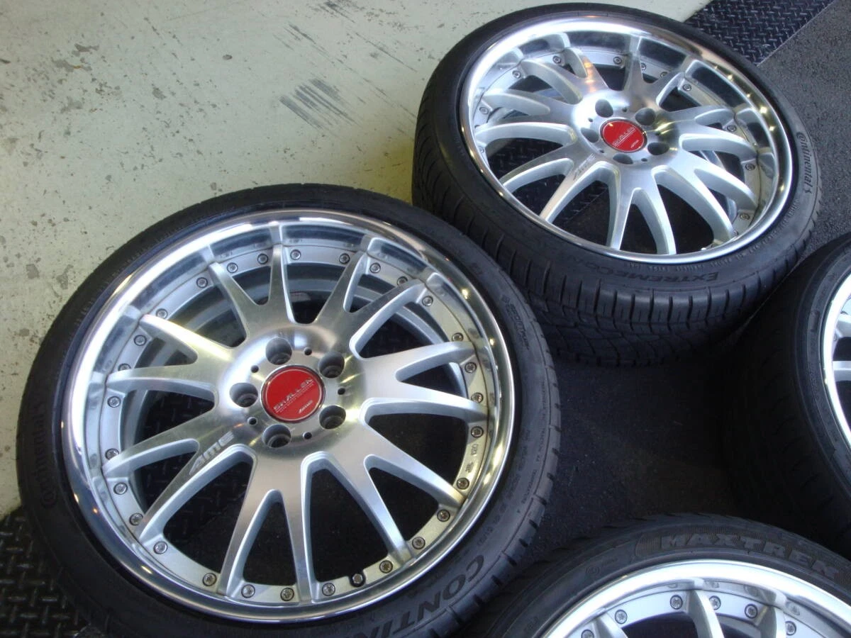 JDM AME Sharen 19-inch aluminum wheels + MAXTREK 235/35ZR19 2-pack and No Tires - Image 4