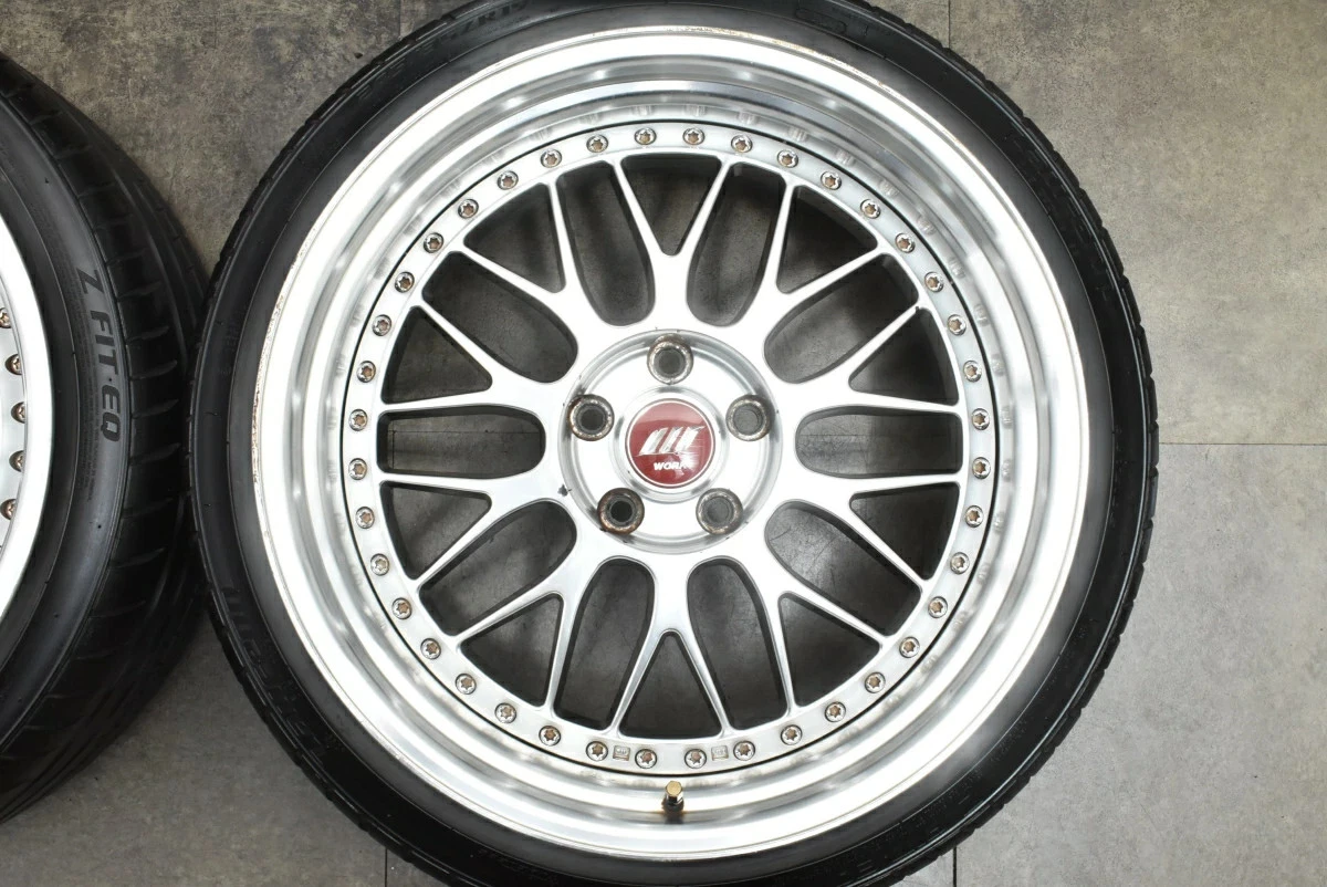 WORK Distance W10M 4Wheels No Tire 19x10+27 S 10+36 W 5x112 Hub66.5 BMW Audi - Image 4