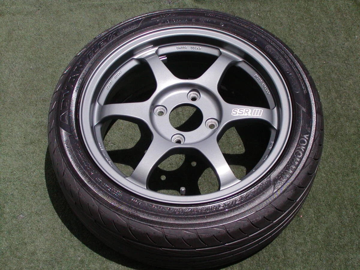 JDM Lightweight ADVAN SSR type C 2Book 7J +42 114.3-4H wheels for Prim No Tires - Image 2