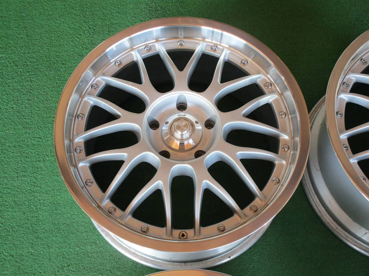 JDM Rare BBS RS Stern 8J 9J 4Book Forging Celsior Crown for Aristo Cha No Tires - Image 5