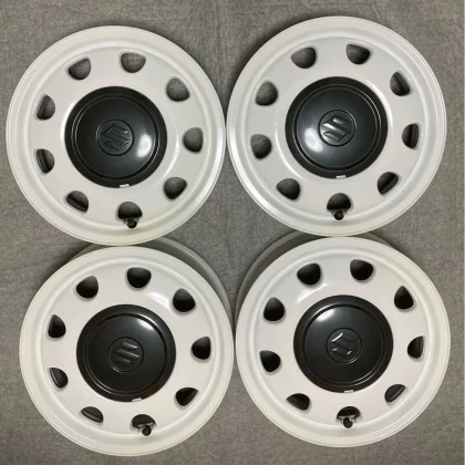 JDM Rare new car Spacia MK53 ENKEI tin genuine 4Book wheel cap center No Tires