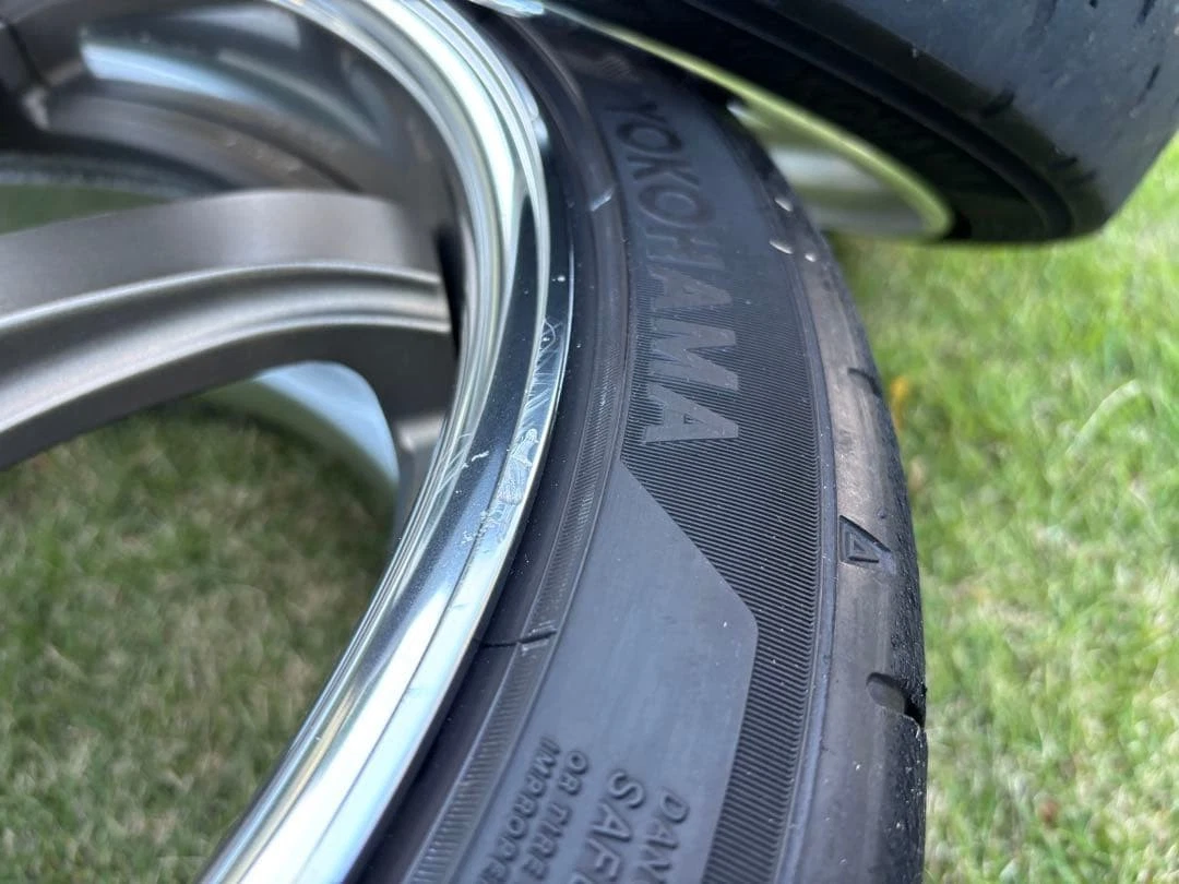 JDM WORK EMOTION T5R2P 19 inch 9.5j +23 10.5j +32 No Tires - Image 7