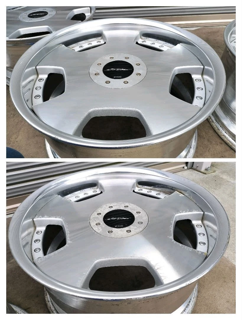 JDM Euroline 198.5/9.5J 5H/114.3 Dish Wheel No Tires - Image 7