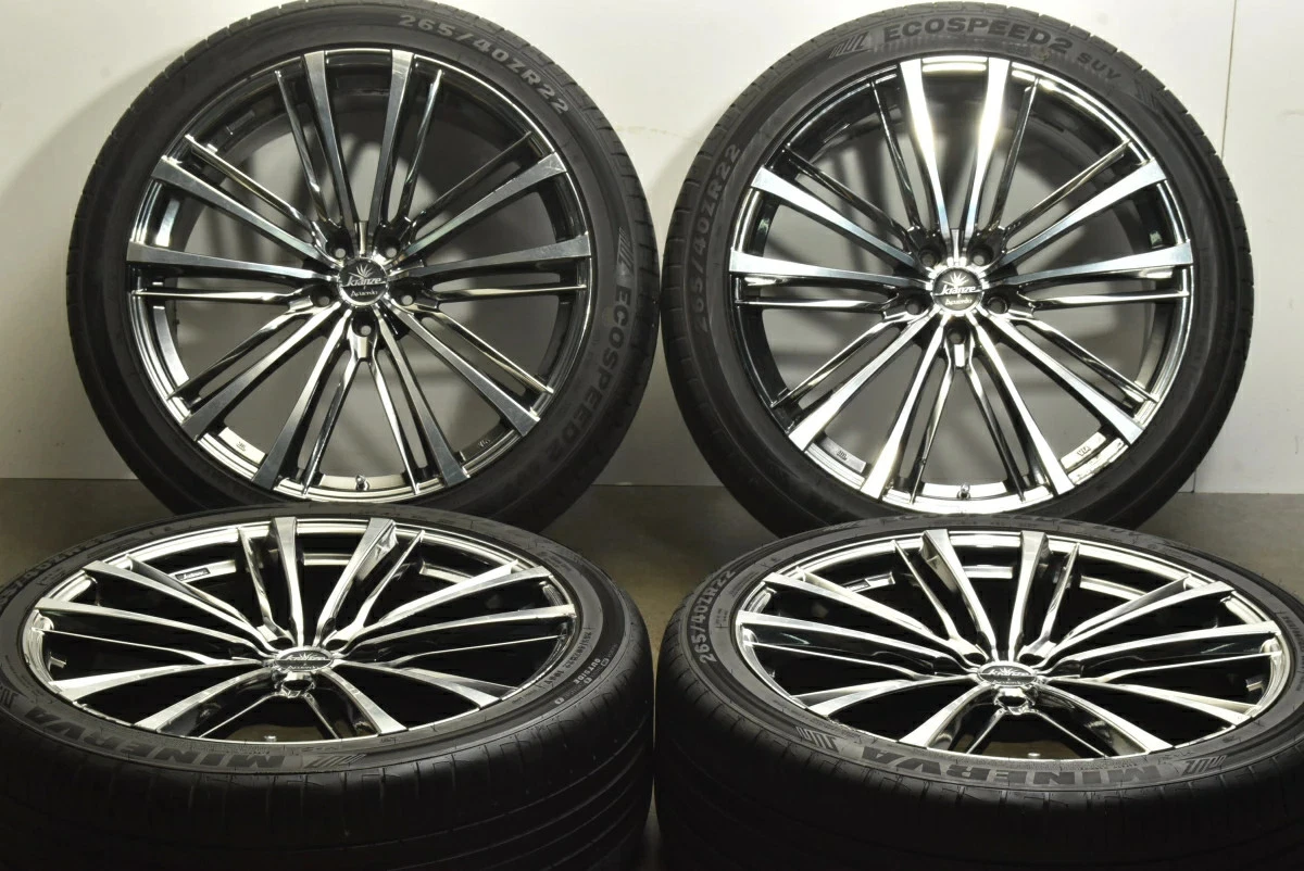 JDM Weds Kranze Acuerdo 774EVO 4Wheels No Tires 229+35 5x114.3