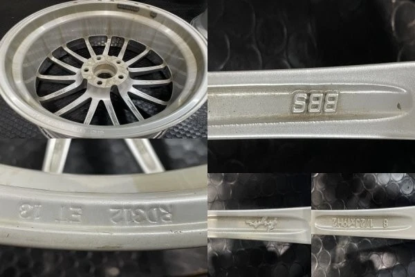 JDM Breyton BBS RD313/RD312 aftermarket wheels 194Book 8.5J/9.5J 5HPCD No Tires - Image 9