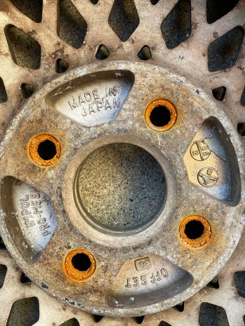 JDM 13Impul Promesh Wheels 5.5j 38 PCD100 6Book No Tires - Image 8