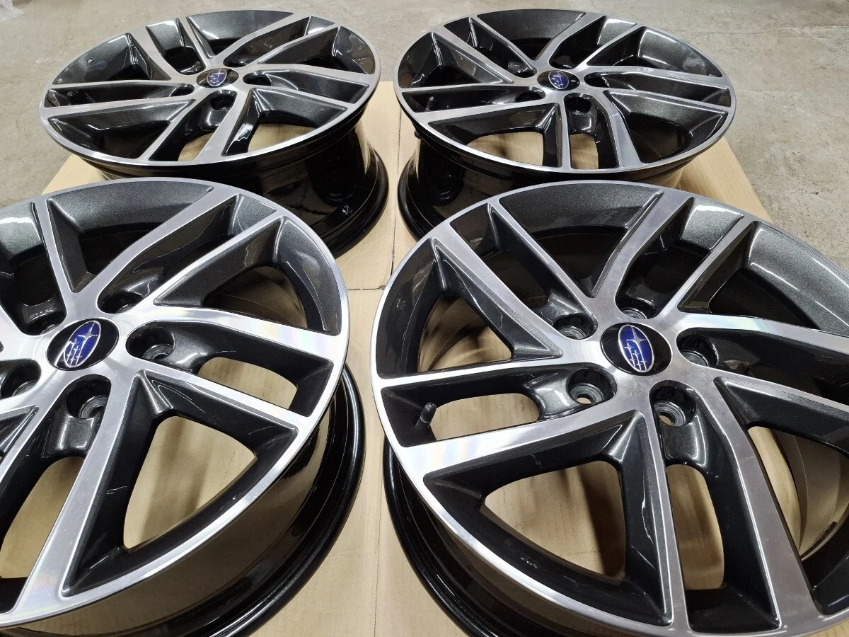 JDM Superb Condition Subaru VN Levorg Genuine Optional Wheels 4Book 17 No Tires - Image 7