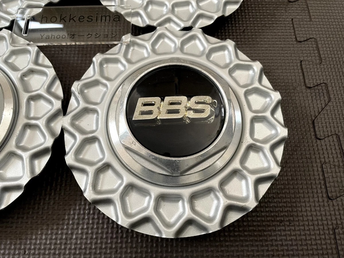 JDM BBS RS Center Cap Ornament for 16-17 inch Wheels 4-Piece Screw-On No Tires - Image 3