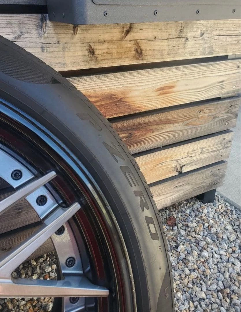 JDM WORK custom-made SION manufactured PCD120 used 22-inch tire wheel No Tires - Image 4