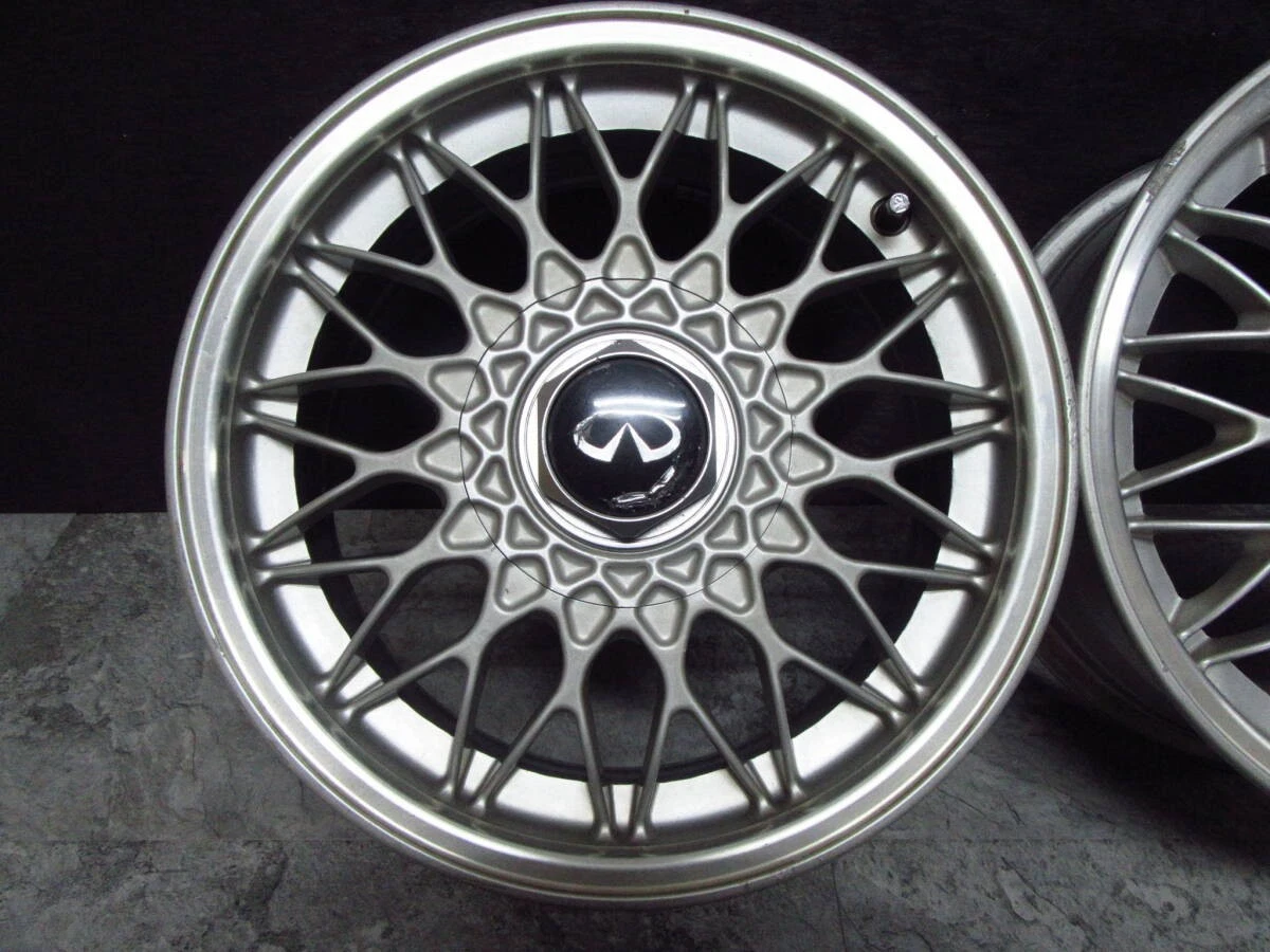 JDM BBS Nissan President Genuine Serena Silvia S15 180SX Cedric Gloria No Tires - Image 2