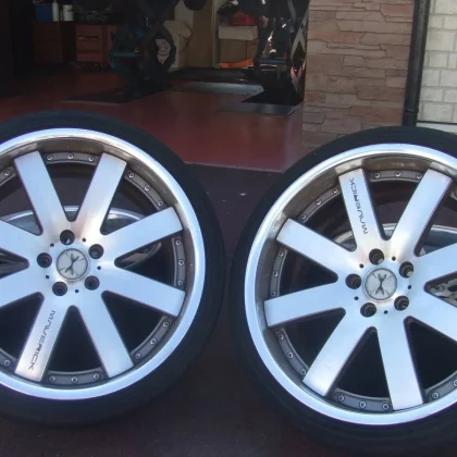 JDM Luxury Maverick fins for Alphard Vellfire Crown Fuga Soarer SC430 No Tires