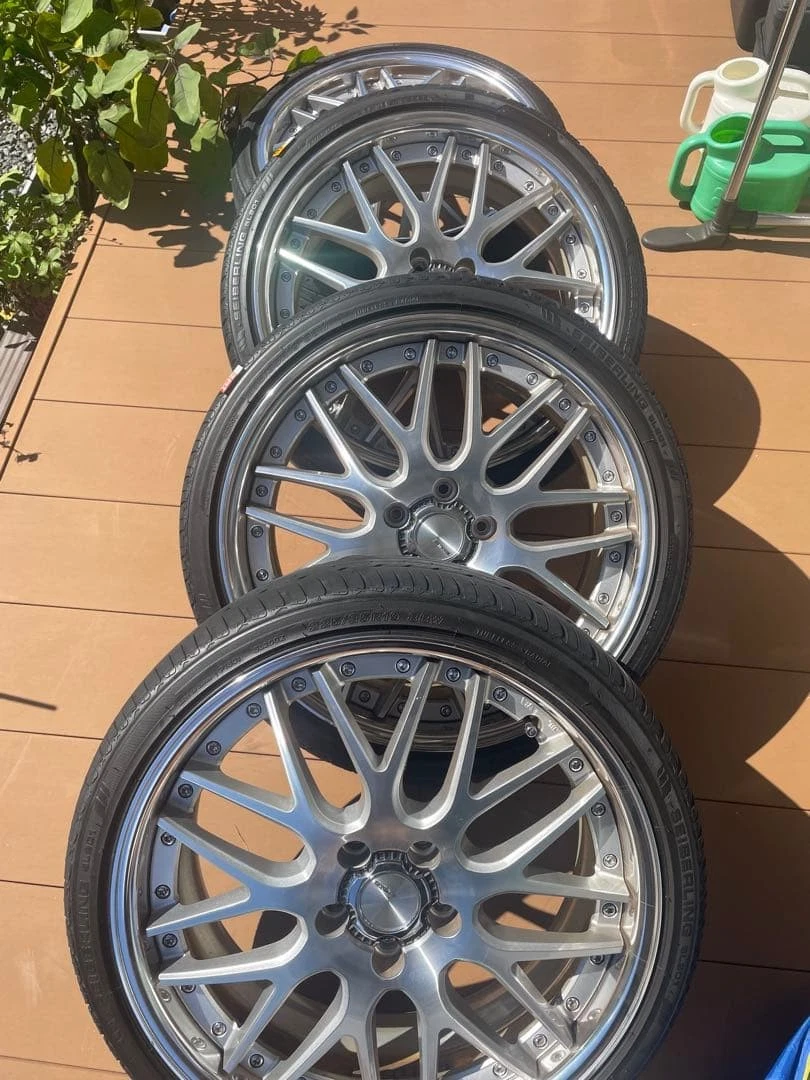 JDM WORK Lanvec LM1 work Lanvec 19-inch No Tires - Image 6