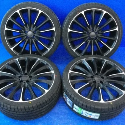 JDM H WALD PORTOFINO P21C 197.5J +48 5H PCD100 LINGLONG SPORT MASTER 2 No Tires