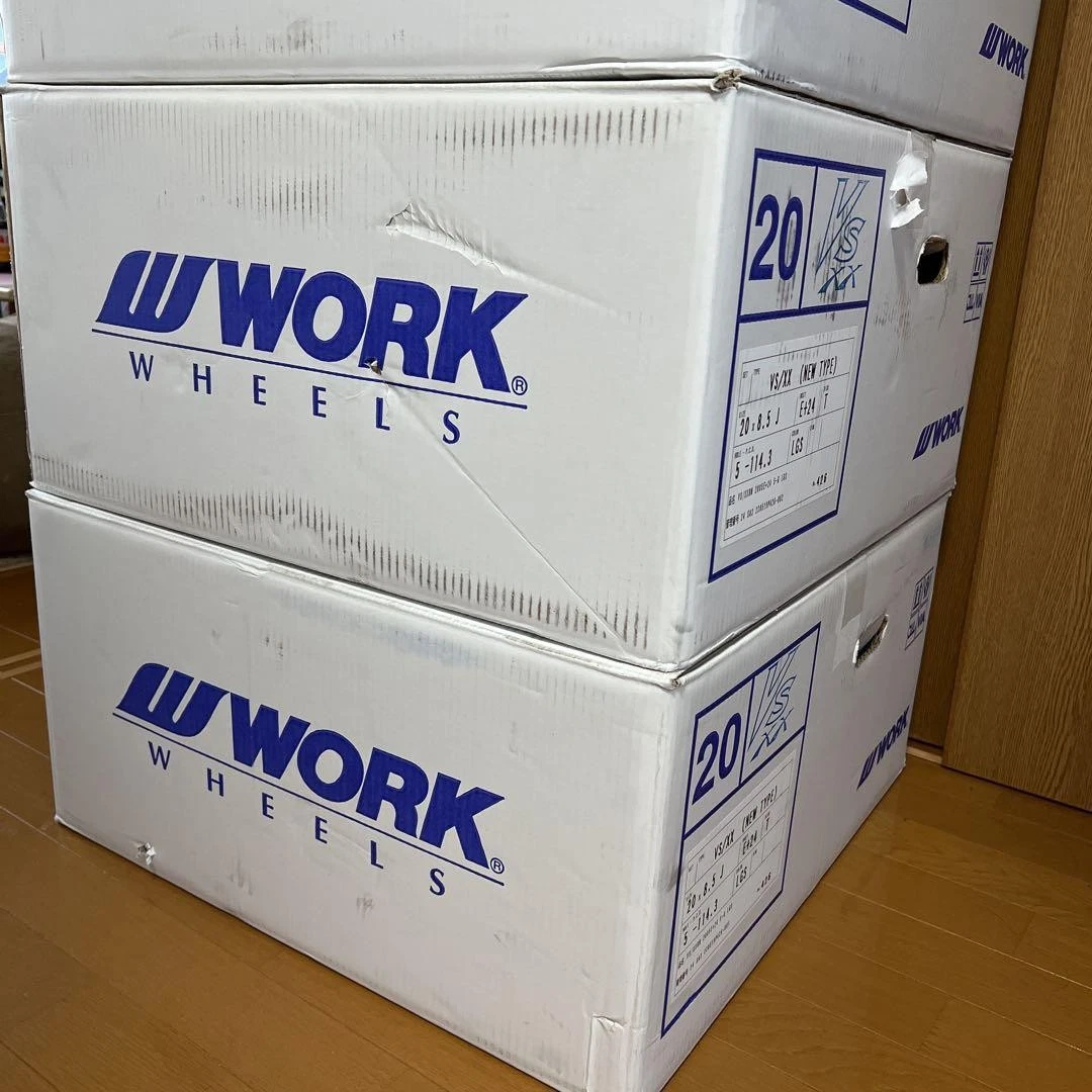 JDM work VSXX 8.5J+24 8.5J+36 No Tires - Image 6