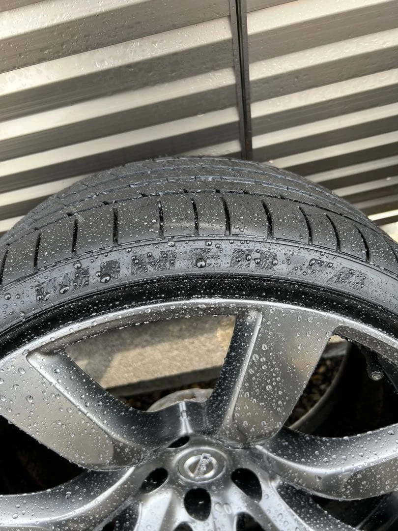 JDM GT-R R35 rear tires 10.5J 4-pack No Tires - Image 6