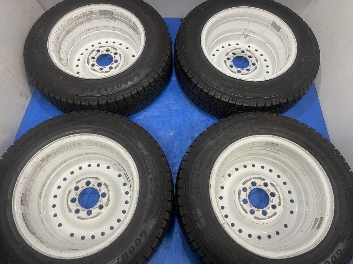 JDM Rare BS Bridgestone SUPER RAP Super Wrap 14_6J+35_114.3/4 White St No Tires - Image 7