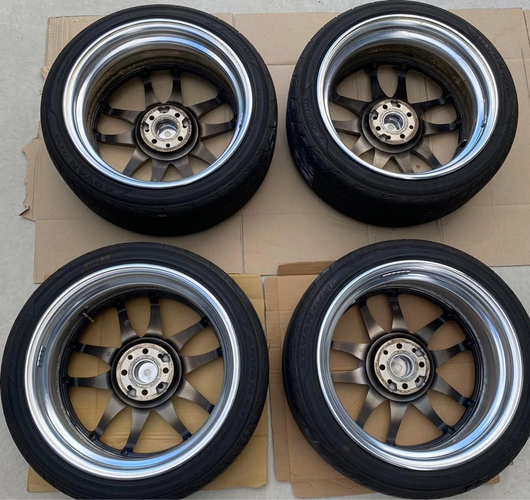 JDM WORK emotion CR2P 17-inch 4-hole PCD100 No Tires - Image 12