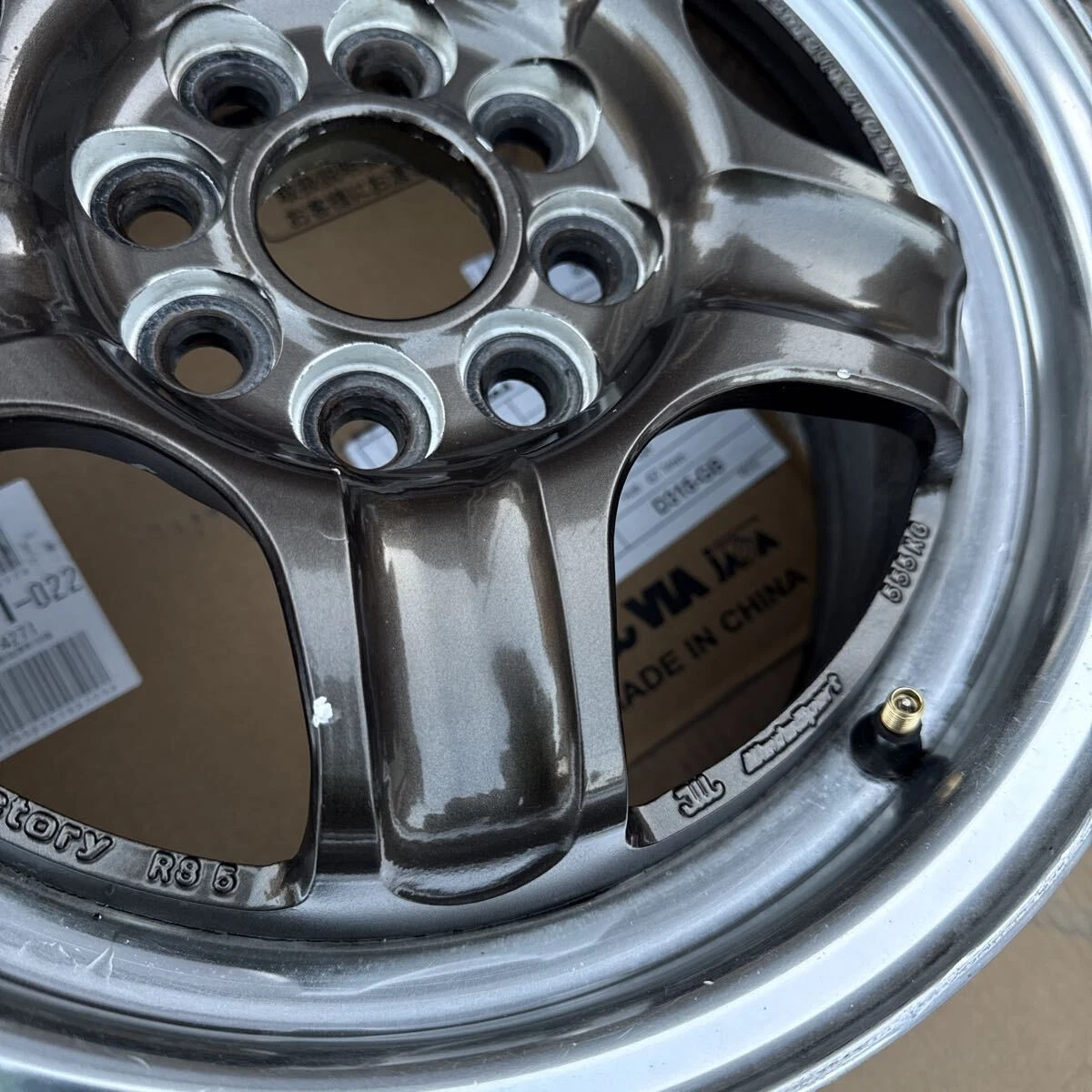 JDM Weds Sport RS-5 14x6J +39 PCD100 4-Book Set for Kei cars No Tires - Image 7