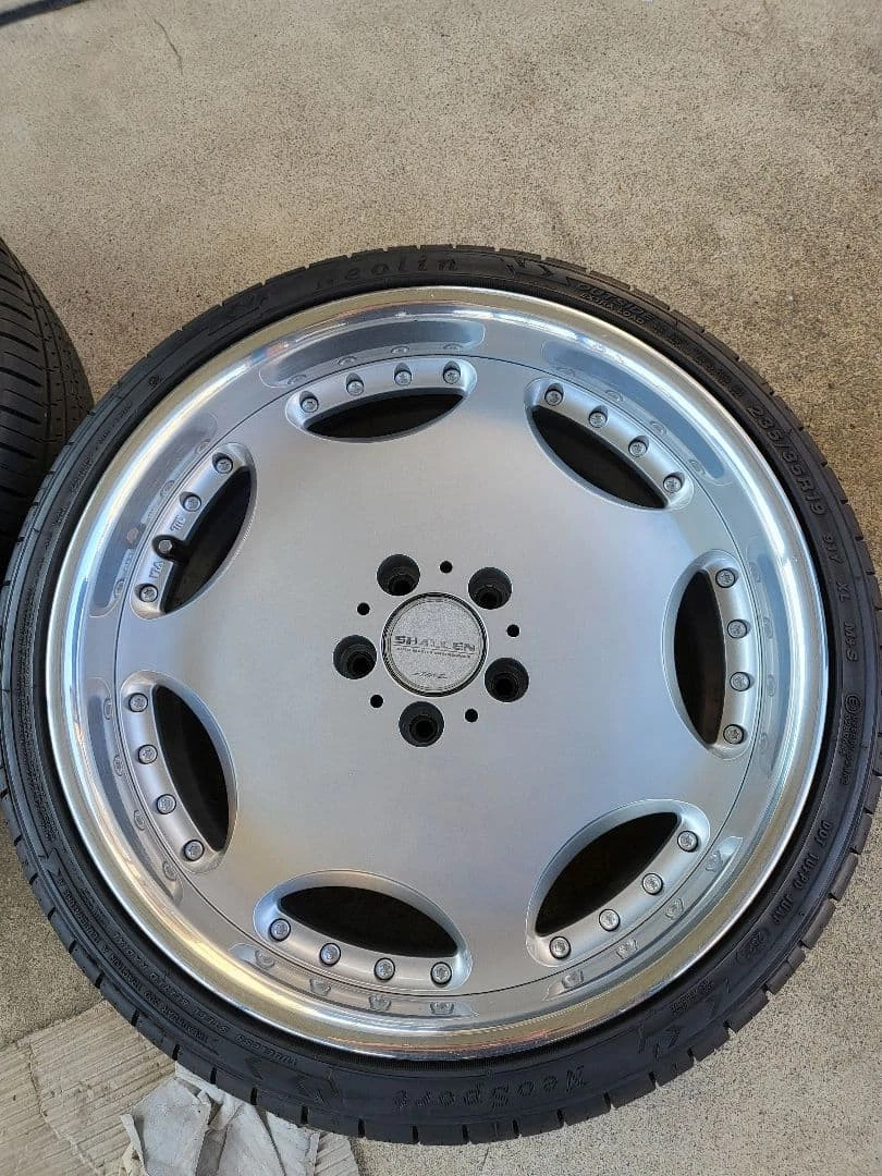 JDM Shallen deep rim rare Shallen AX 199J No Tires - Image 2