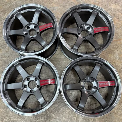 JDM Rare RAYS TE37SL 1810J+20 114.3 5-lug volk racing wheels for Skyli No Tires