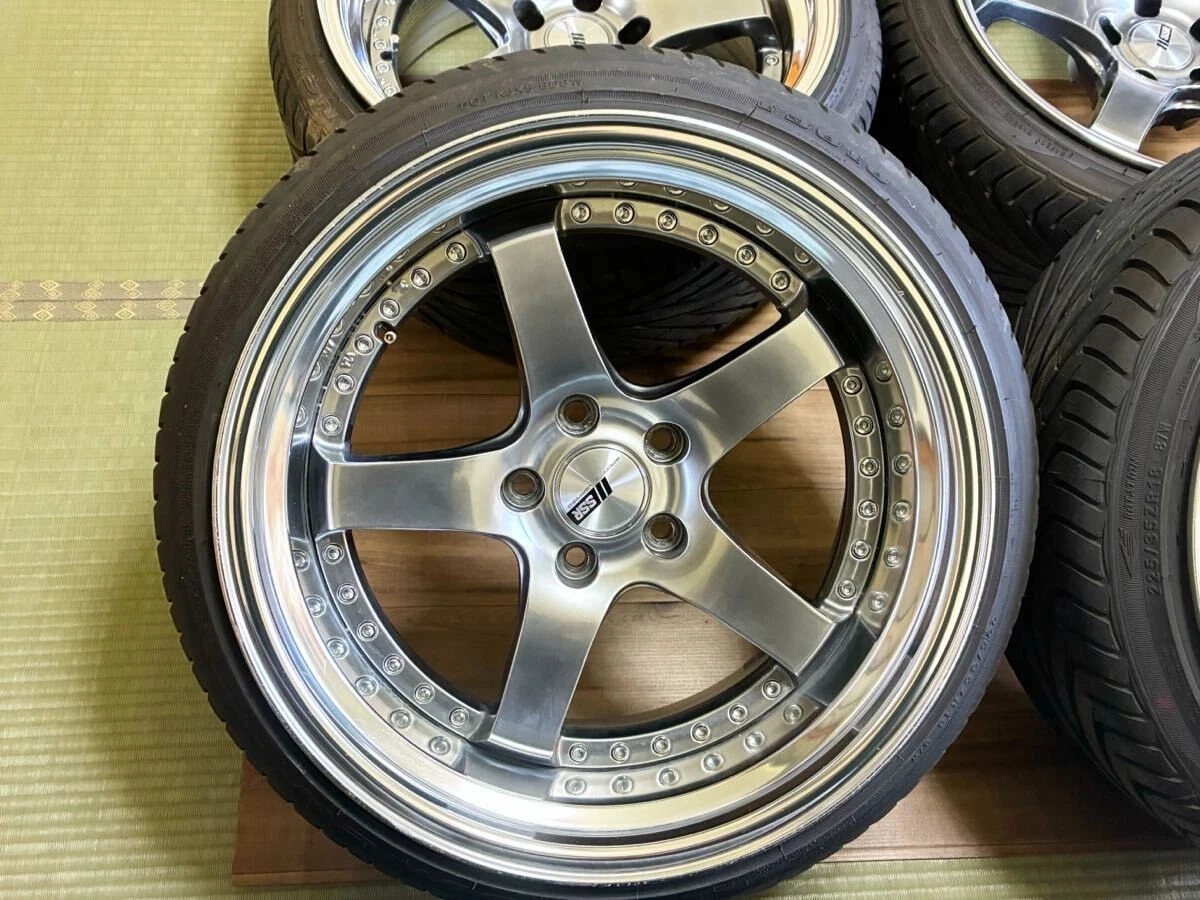 JDM SSR Professor SP4 189J 10J Skyline Crown Majesta Cima Celsior Mark No Tires - Image 2