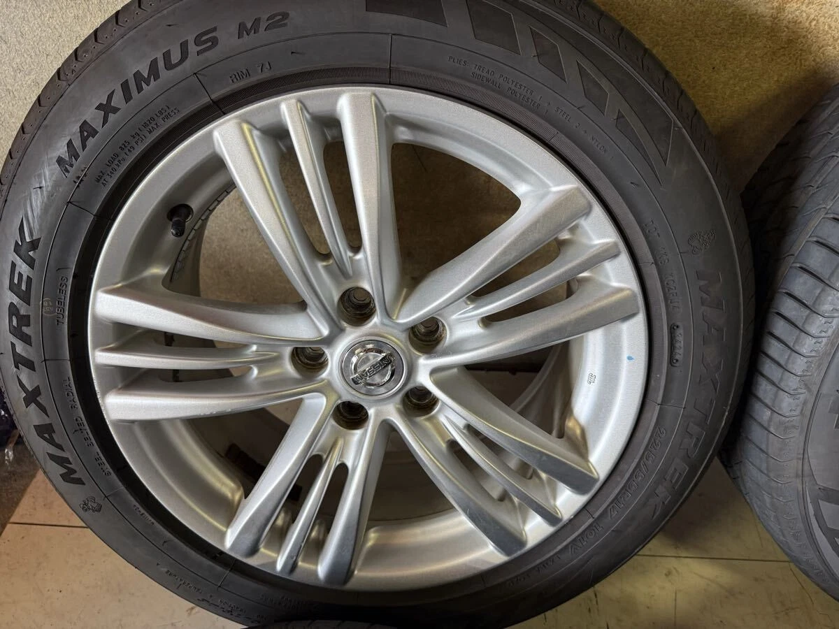 JDM Skyline V36 late model 17-inch 7.5J +45 PCD114.3 5-lug 225/55R17 1 No Tires - Image 4