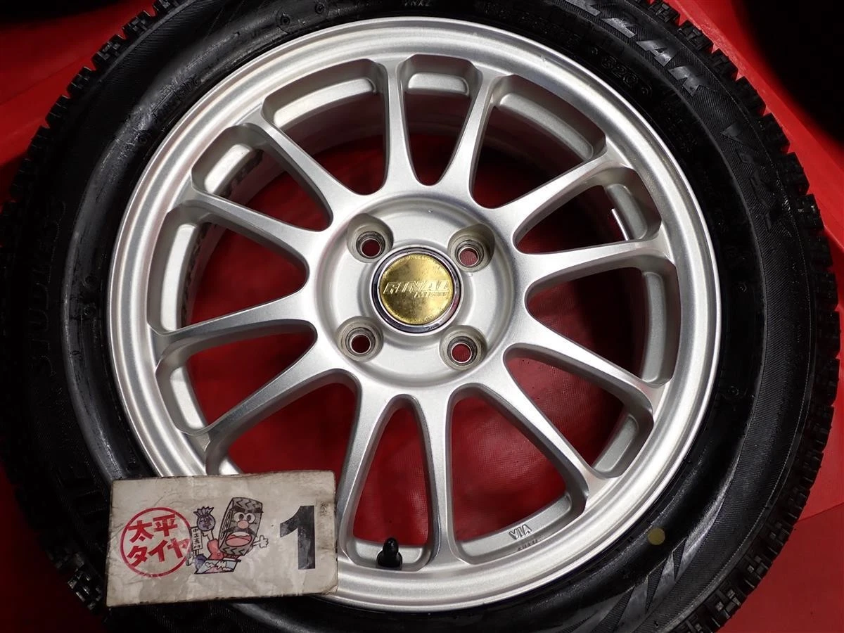 JDM Set of 4 Bridgestone BS BriZack VRX 185/55R15 82Q 6W-Spoke 5.5J +4 No Tires - Image 5