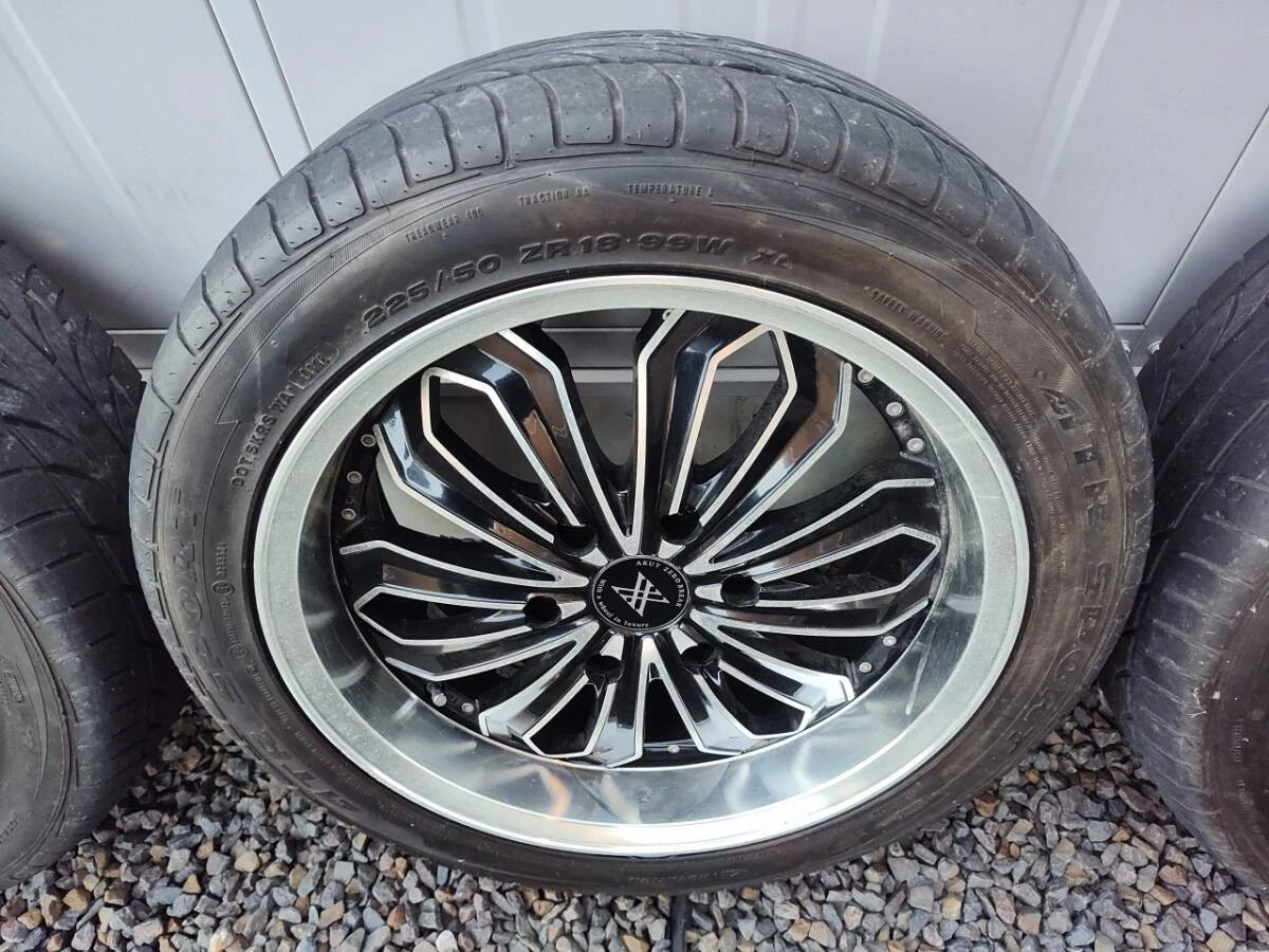 JDM Deep rims for Toyota Hiace and other vehicles. AKUT ZERO BREAK X 1 No Tires - Image 4