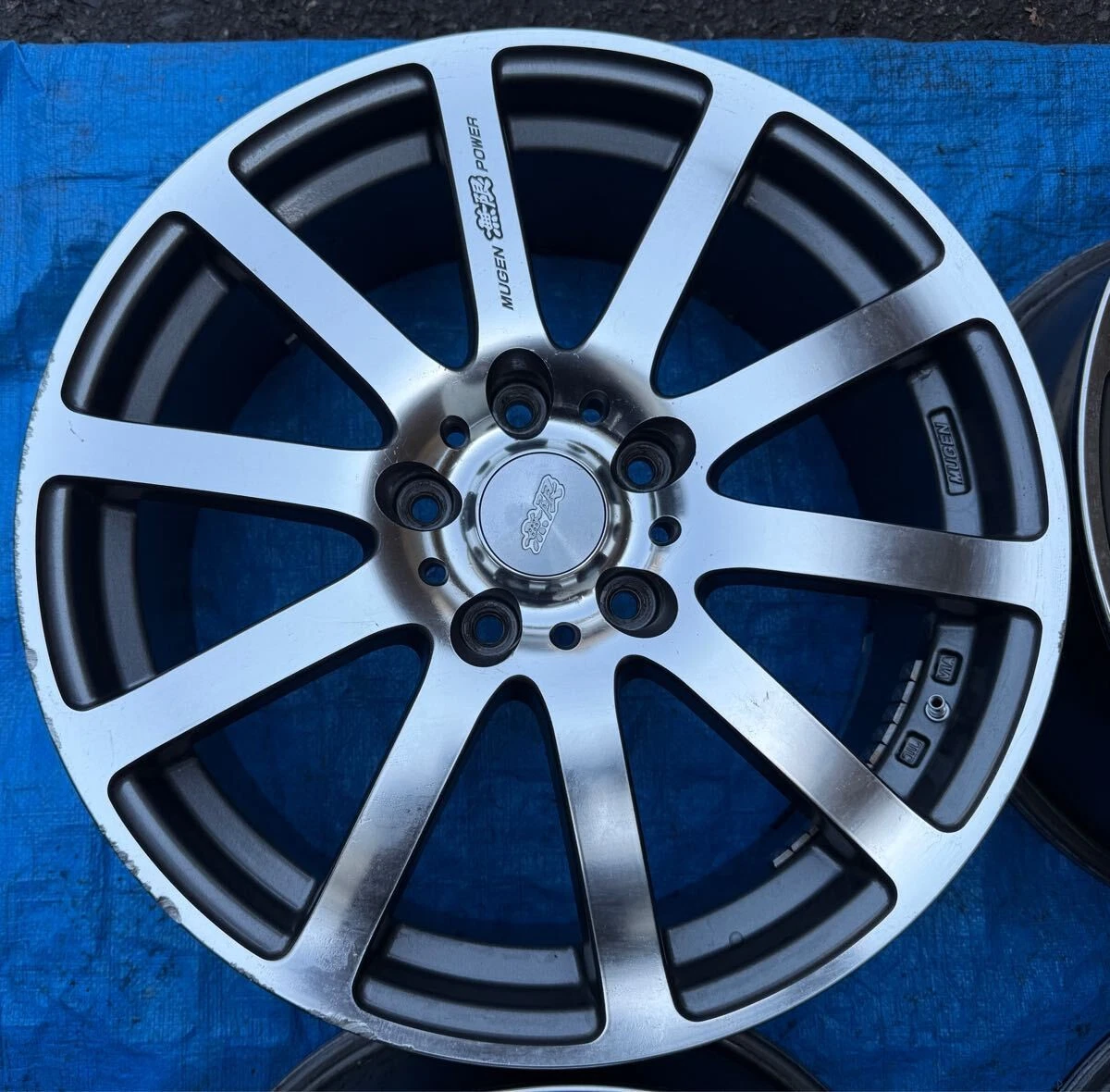 JDM HONDA Nothing Limited Edition NR 10-Spoke Used Aluminum Wheels 17 No Tires - Image 3