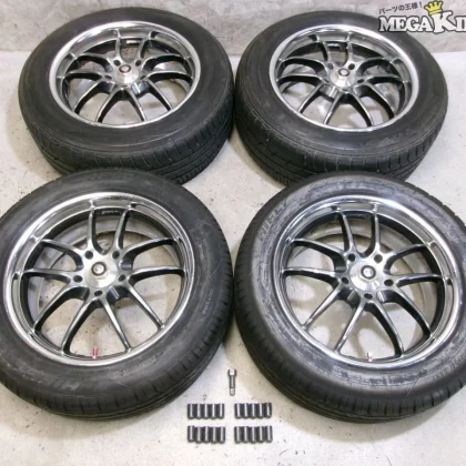 JDM WORK Meister S2R 17-inch wheels 7J+48 8J+55 5x114.3 bolt pattern w No Tires