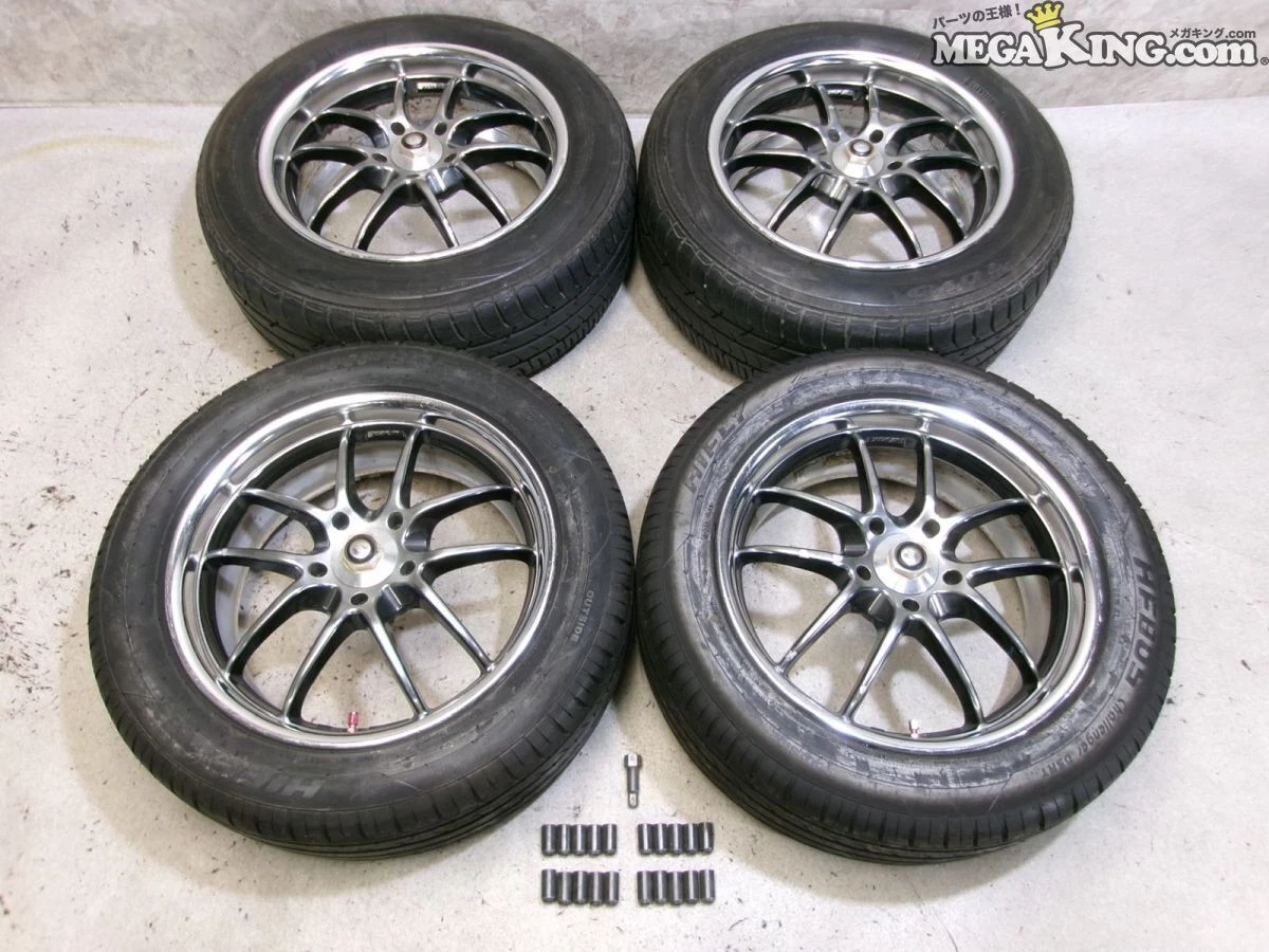 JDM WORK Meister S2R 17-inch wheels 7J+48 8J+55 5x114.3 bolt pattern w No Tires