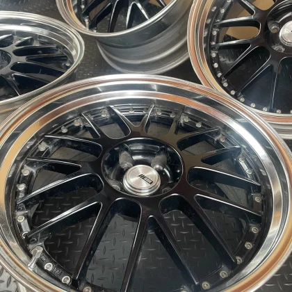 JDM SSR MS1 4Wheels no tires 20x9.5+22 MD 10.5+10 MD 5x114.3 BL