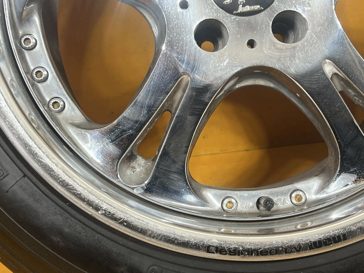 JDM Rare WEDS Kranze Cerberus 17-inch 9j +34 pcd114.3 5-hole 2-book se No Tires - Image 5