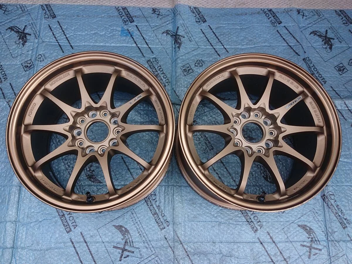 JDM Ultra-rare lightweight forged RAYS Volk Racing CE28N wheels 168.5J No Tires
