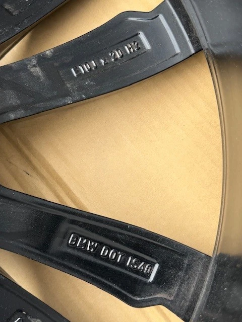 JDM Genuine BMW M SPORT double-spoke wheels styling 469M for F15 X5 F1 No Tires - Image 7